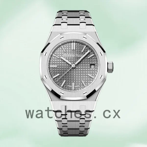 Audemars Piguet Royal Oak Men's 15550ST.OO.1356ST.03 37mm Silver-tone - Image 2