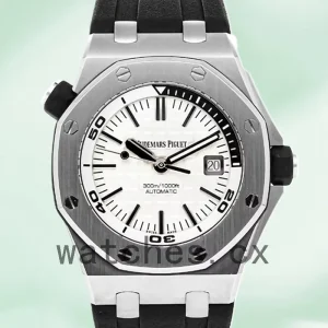 Audemars Piguet Royal Oak Offshore 42mm Men's 15710ST.OO.A002CA.02 White Dial