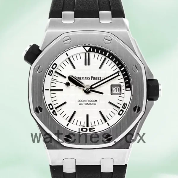 Audemars Piguet Royal Oak Offshore 42mm Men's 15710ST.OO.A002CA.02 White Dial