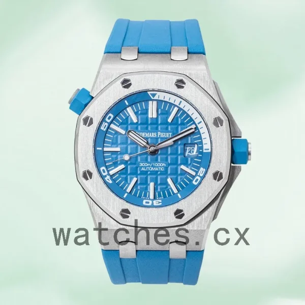 Audemars Piguet Royal Oak Offshore 15710ST.OO.A032CA.01 Men's 42mm Rubber Band Silver-tone - Image 2