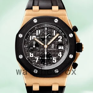 Audemars Piguet Royal Oak Offshore 25940OK.OO.D002CA.01 Men's 43mm Grey Dial Rubber Band