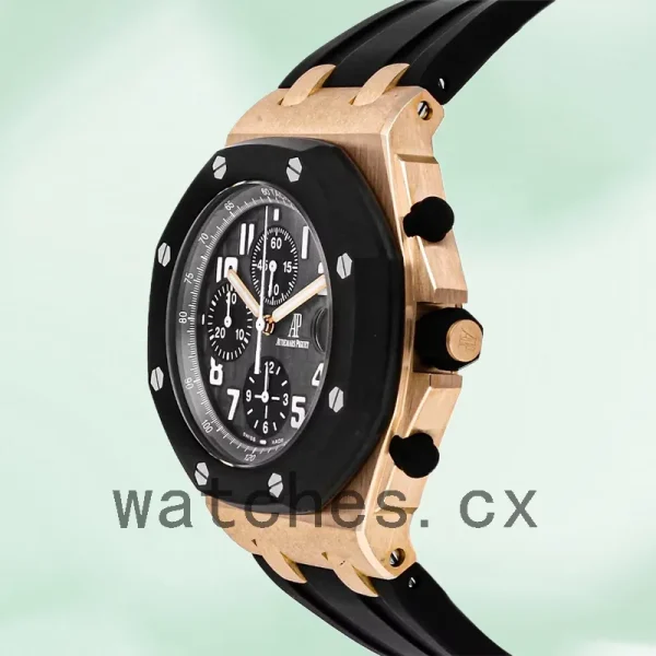 Audemars Piguet Royal Oak Offshore 25940OK.OO.D002CA.01 Men's 43mm Grey Dial Rubber Band - Image 4