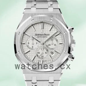 Audemars Piguet Royal Oak 41mm Men's 26320ST.OO.1220ST.02 Automatic White Dial