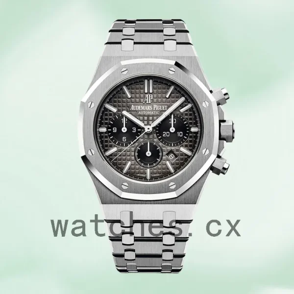 Audemars Piguet Royal Oak Men's 26332PT.OO.1220PT.01 41mm Smoky Slate Grey Dial - Image 2