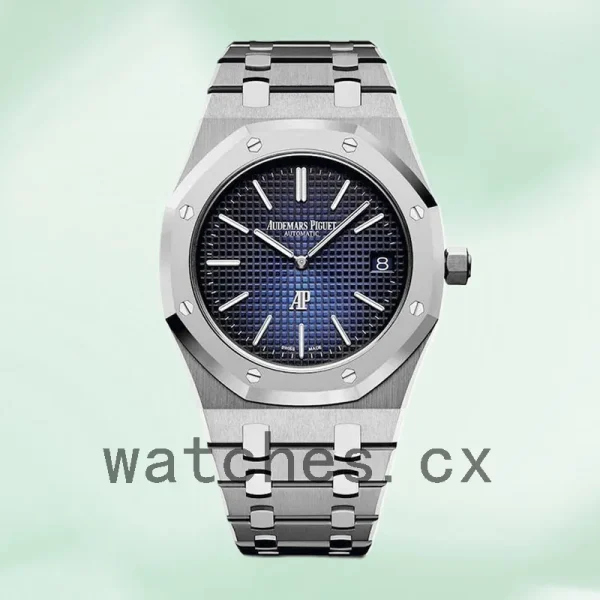 Audemars Piguet Royal Oak 39mm 15202IP.OO.1240IP.01 Men's Bracelet Automatic - Image 2