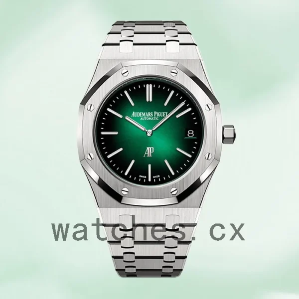 Audemars Piguet Royal Oak 15202PT.OO.1240PT.01 Men's 39mm Silver-tone - Image 2