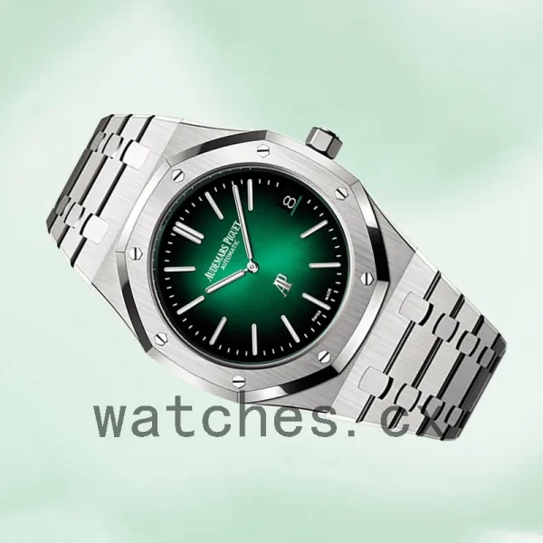 Audemars Piguet Royal Oak 15202PT.OO.1240PT.01 Men's 39mm Silver-tone - Image 3