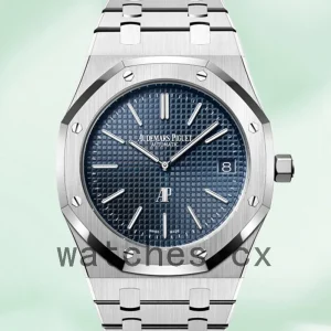 Audemars Piguet Royal Oak Men's 39mm 15202ST.OO.1240ST.01 Silver-tone Automatic