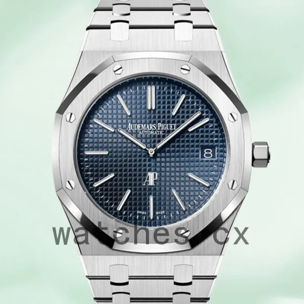 Audemars Piguet Royal Oak Men's 39mm 15202ST.OO.1240ST.01 Silver-tone Automatic