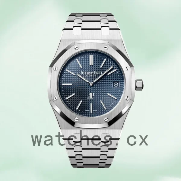 Audemars Piguet Royal Oak Men's 39mm 15202ST.OO.1240ST.01 Silver-tone Automatic - Image 2