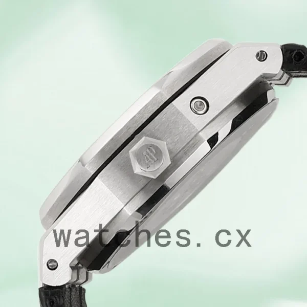 Audemars Piguet Royal Oak 41mm 26120ST.OO.1220ST.01-L Men's Automatic Leather Strap - Image 3