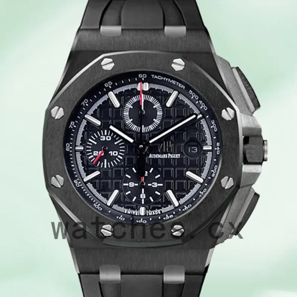 Audemars Piguet Royal Oak Offshore 44mm 26400AU.OO.A002CA.01 Men's Black Dial Black-tone