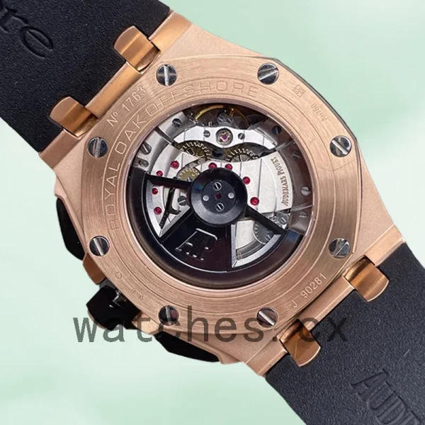 Audemars Piguet Royal Oak Offshore 43mm Men's 26420RO.OO.A002CA.01 Rubber Band Rose Gold-tone - Image 3