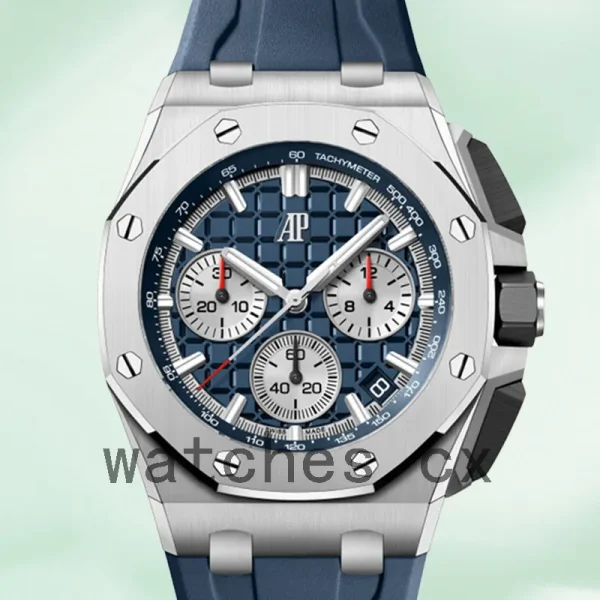 Audemars Piguet Royal Oak Offshore 43mm 26420TI.OO.A027CA.01 Men's Blue Dial Automatic