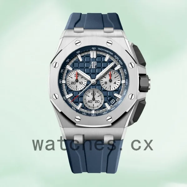 Audemars Piguet Royal Oak Offshore 43mm 26420TI.OO.A027CA.01 Men's Blue Dial Automatic - Image 2