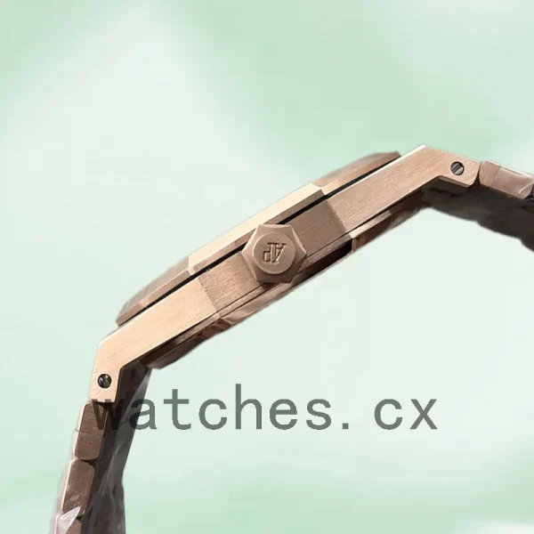 Audemars Piguet Royal Oak 41mm 26518OR.OO.1220OR.01 Men's Rose Gold-tone Transparent Dial - Image 3