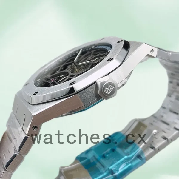 Audemars Piguet Royal Oak 41mm Men's 26518ST.OO.1220ST.01-001 Transparent Dial Silver-tone - Image 3