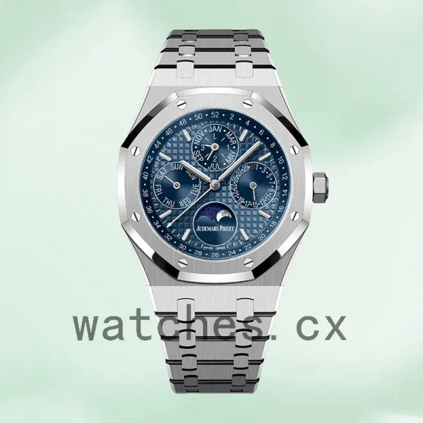 Audemars Piguet Royal Oak 26574ST.OO.1220ST.03 Men's 41mm Blue Dial - Image 2