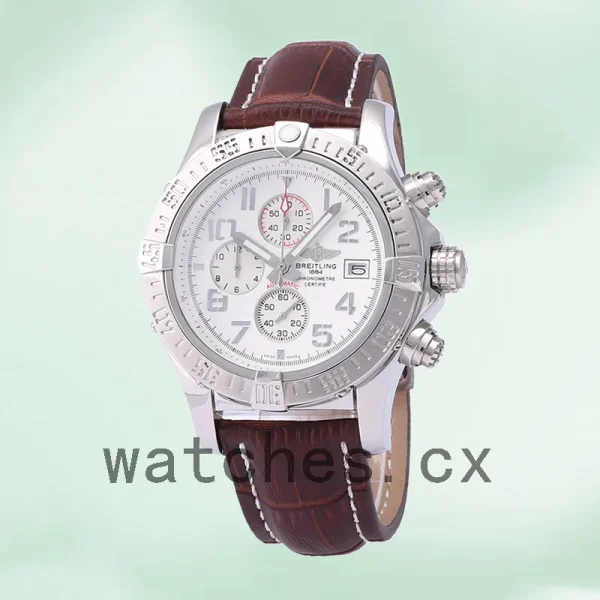Breitling Avenger Men's 46mm A1338111 Leather Strap - Image 2