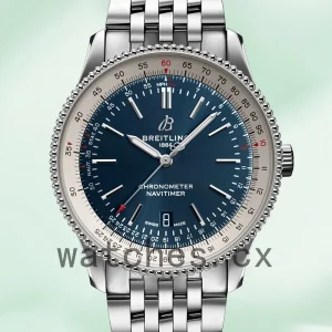 Breitling Navitimer 46mm Men's A17326211C1A1 Silver-tone Automatic
