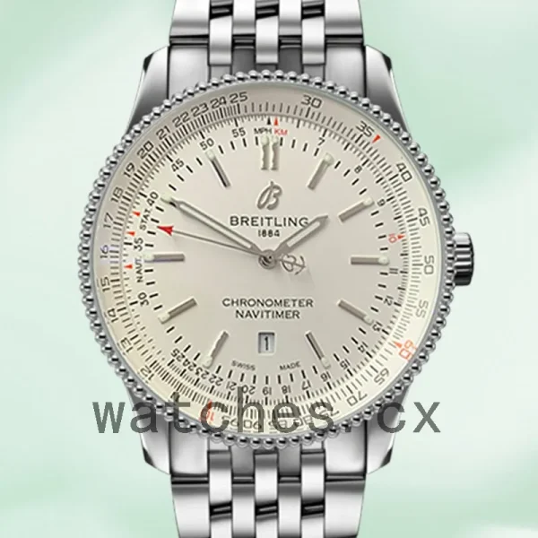 Breitling Navitimer A17326211G1A2-001 46mm Men's Bracelet Silver-tone