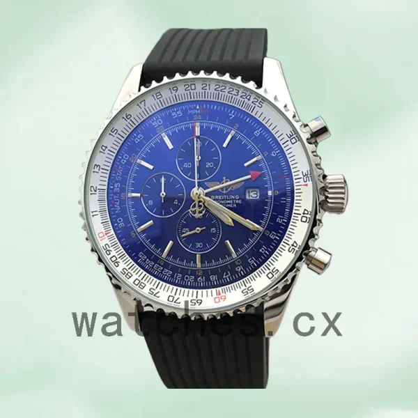 Breitling Navitimer 46mm Men's A24322121C2X1 Blue Dial Quartz/Automatic - Image 2