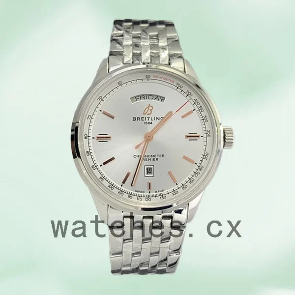 Breitling Premier A45340211G1X4-003 Men's 46mm Automatic Silver-tone - Image 2