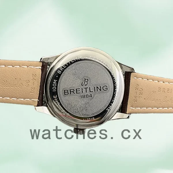 Breitling Premier 46mm Men's A45340241B1X3-002 Silver-tone Black Dial - Image 3