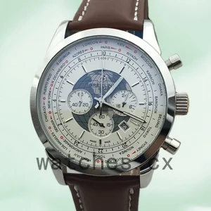 Breitling Transocean AB0510U0.A732 46mm Men's White Dial