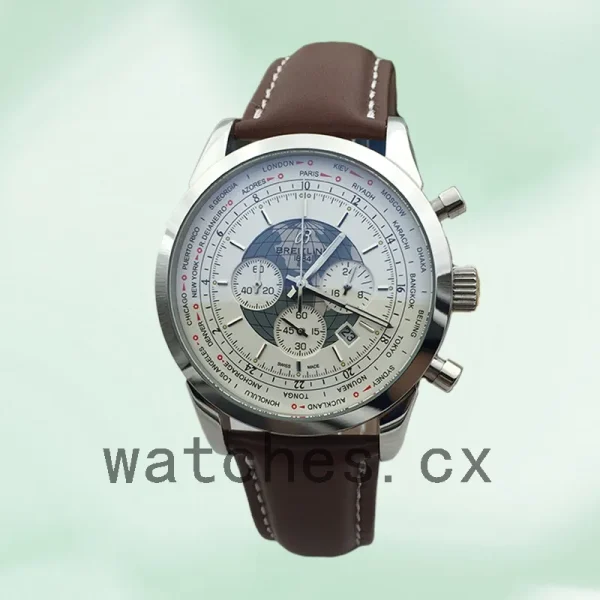 Breitling Transocean AB0510U0.A732 46mm Men's White Dial - Image 2
