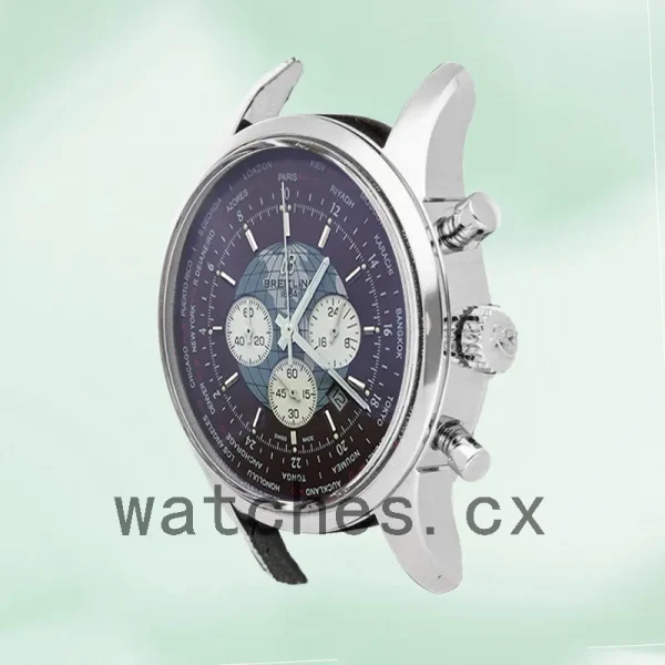 Breitling Transocean AB0510U4 46mm Men's Brown Dial Silver-tone - Image 3