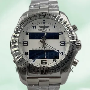 Breitling Professional Men's 46mm EB5010-003 Bracelet Silver-tone