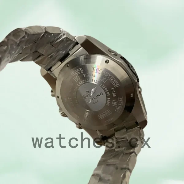 Breitling Professional Men's 46mm EB5010-003 Bracelet Silver-tone - Image 4