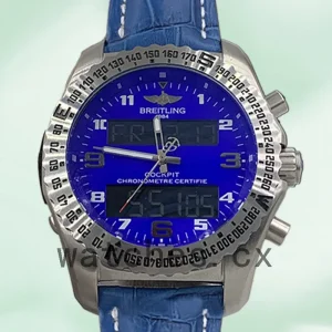 Breitling Professional EB501019-002 Men's 46mm Leather Strap