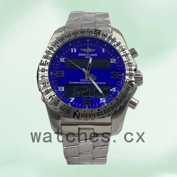 Breitling Professional 46mm Men's EB501019.C904 Quartz Blue Dial - Image 2