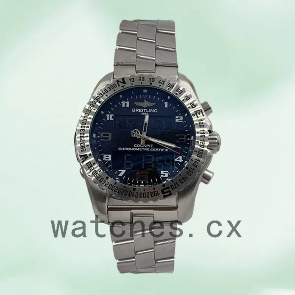 Breitling Professional 46mm Men's EB5010221B1E1 Silver-tone Black Dial - Image 2