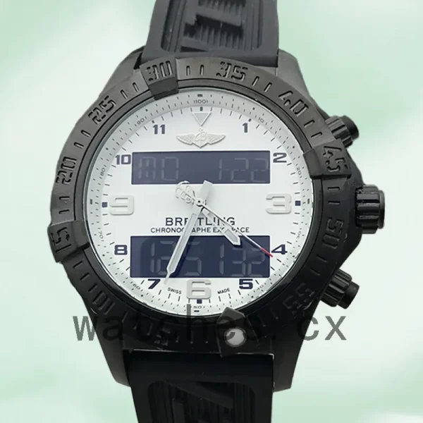 Breitling Exospace ExospaceB55-003 46mm Men's Rubber Band