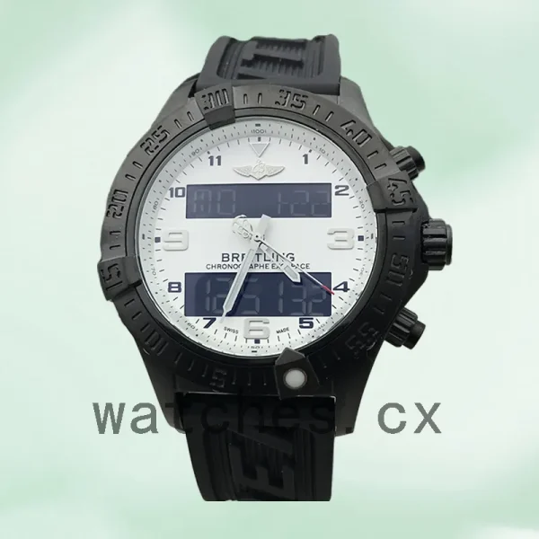 Breitling Exospace ExospaceB55-003 46mm Men's Rubber Band - Image 2
