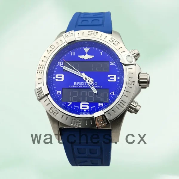 Breitling Exospace ExospaceB55-006 Men's 46mm Rubber Band - Image 2