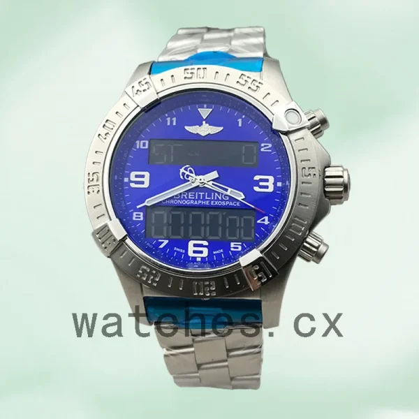 Breitling Exospace ExospaceB55-010 Men's 46mm Blue Dial - Image 2