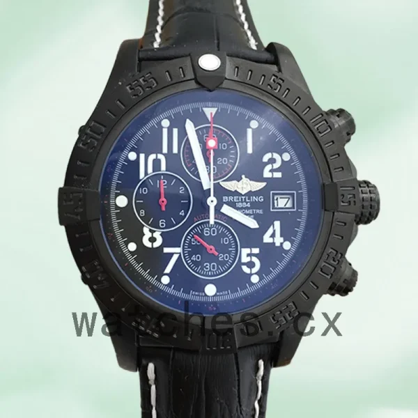 Breitling Avenger 46mm Men's M13370 Quartz/Automatic Black Dial