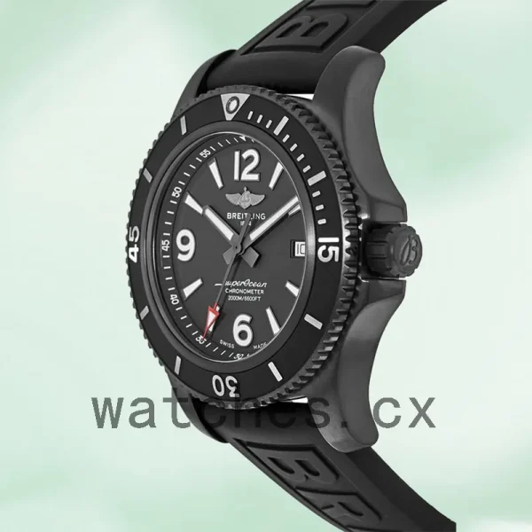 Breitling Superocean Men's 46mm M17368B71B1S2 Black-tone - Image 3