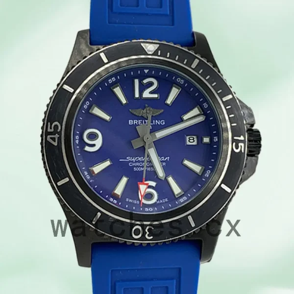 Breitling Superocean M17368D71C1S2 46mm Men's Blue Dial