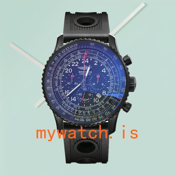 Breitling Navitimer Men's MB0210B6.BC79 46mm Rubber Band - Image 4