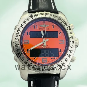 Breitling Professional Men's ProfessionalOAL-002 46mm Leather Strap