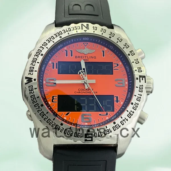 Breitling Professional 46mm Men's ProfessionalOAR-001 Rubber Band Quartz