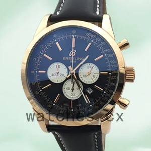 Breitling Transocean RB015212.BF15-001 Men's 46mm Black Dial