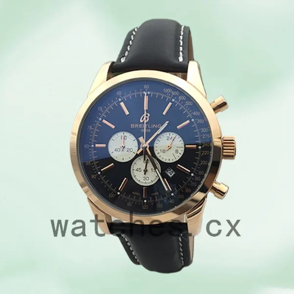 Breitling Transocean RB015212.BF15-001 Men's 46mm Black Dial - Image 2