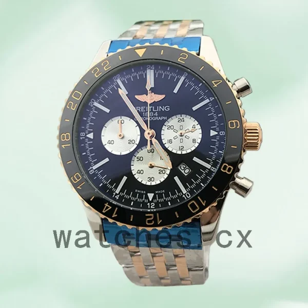 Breitling Chronoliner 46mm Men's RB046116-002 Silver-tone Bracelet - Image 2