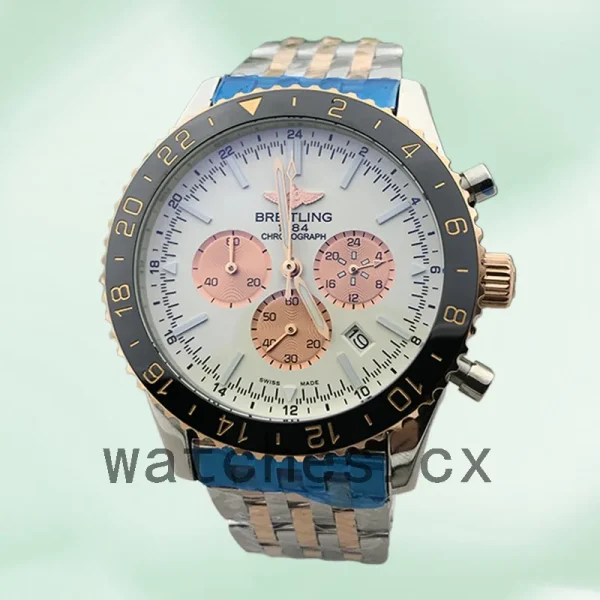 Breitling Chronoliner 46mm Men's RB046116-002 Silver-tone Bracelet - Image 3